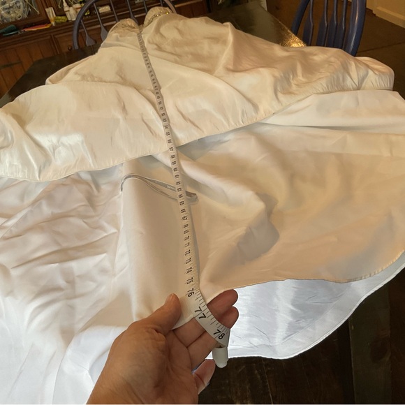 Moonlight Bridal White Wedding Dress - Picture 13 of 16